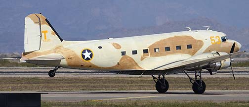 Commemorative Air Force Douglas C-47A Dakota N53ST, Mesa Gateway Airport, March 9, 2012